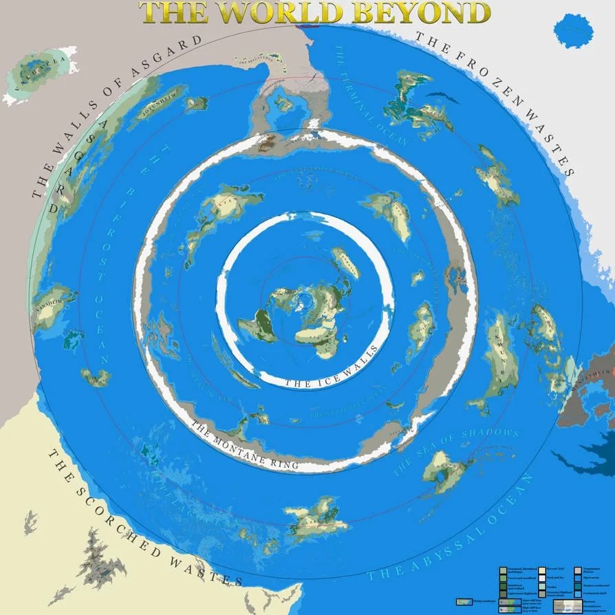 The World Beyond — a map of the unknown